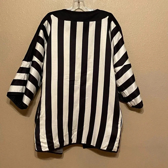 VERY VOLLBRACHT REVERSIBLE WEARABLE ART KIMONO OPEN JACKET W/Matching Shirt M/L - Picture 12 of 13